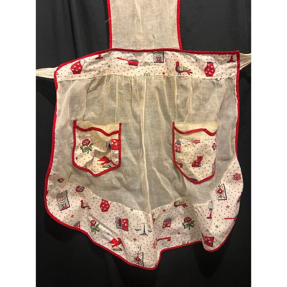 Vintage Handmade Apron - Picture 6 of 6